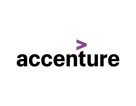Abbildung des Logos der Firma Accenture.
